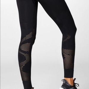 Fabletics high-waisted seamless mesh legging BNWT